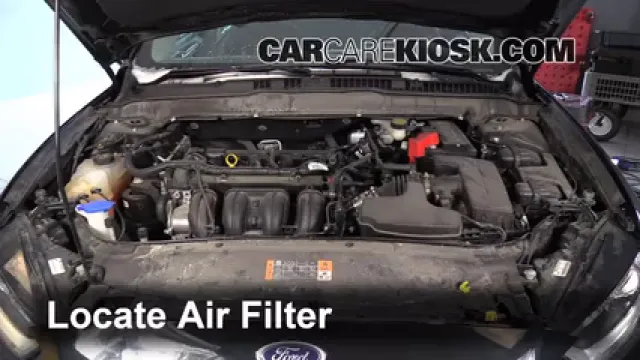 2014 Ford Fusion SE 2.5L 4 Cyl. Air Filter (Engine) Replace